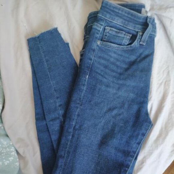 Joe's brand raw hem skinny jeans - Picture 1 of 4